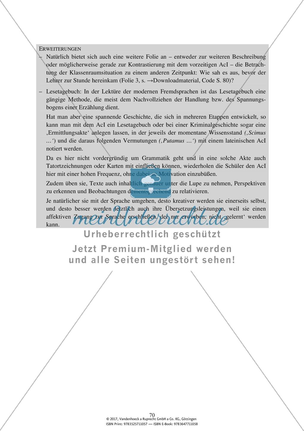 Latine loqui: AcI Preview 8