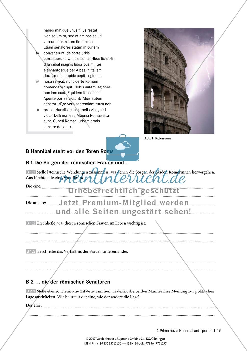 Interpretieren von Texten – Prima nova: Hannibal ante portas Preview 2