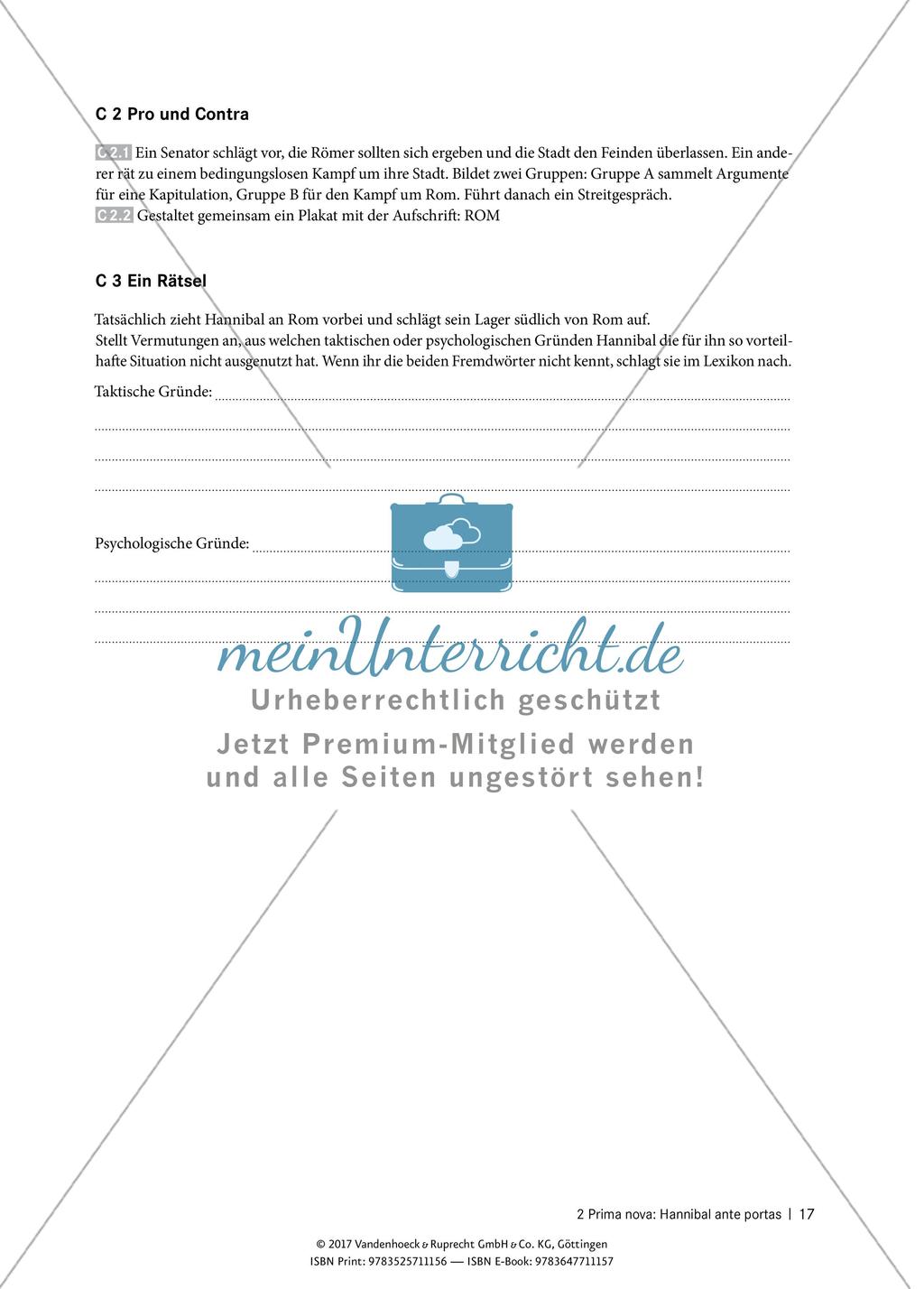 Interpretieren von Texten – Prima nova: Hannibal ante portas Preview 4