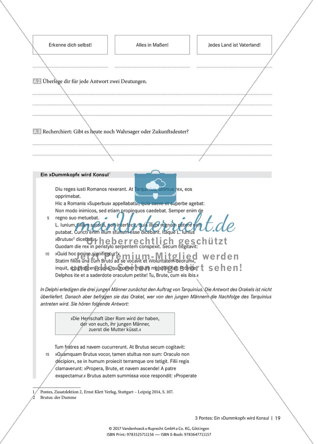 Interpretieren von Texten – Pontes: Ein