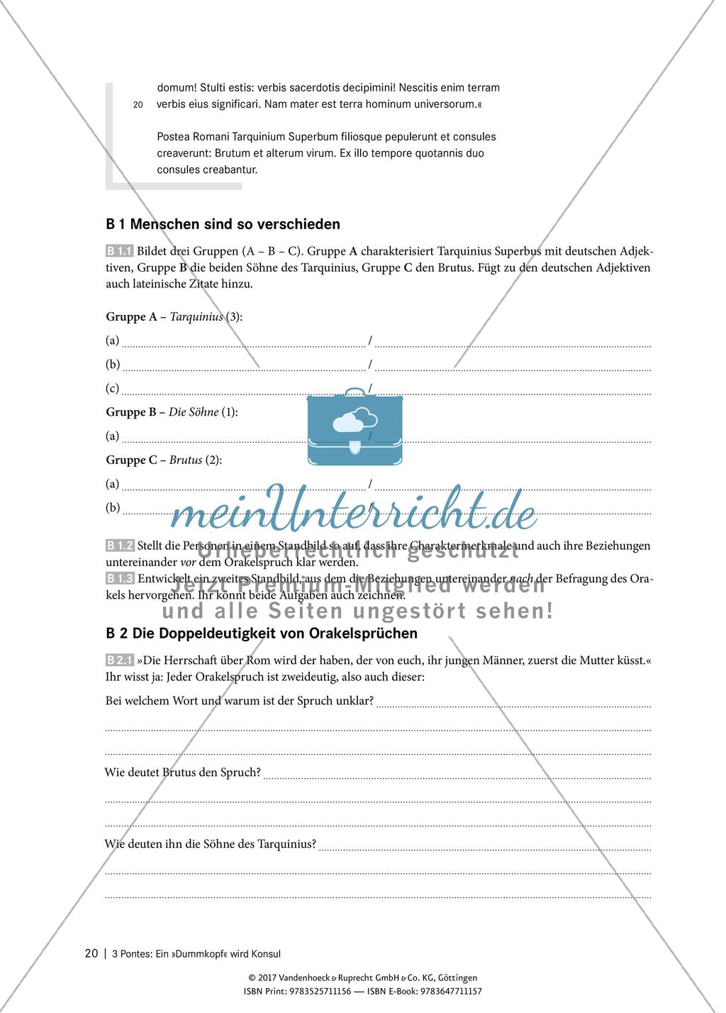 Interpretieren von Texten – Pontes: Ein