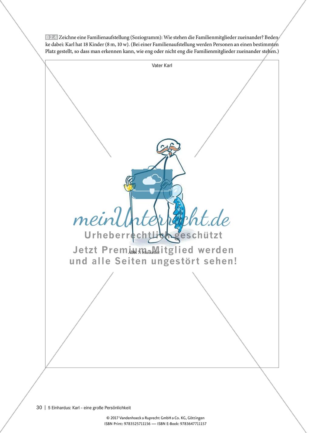 Interpretieren von Texten – Einhardus: Karl, eine große Persönlichkeit Preview 4