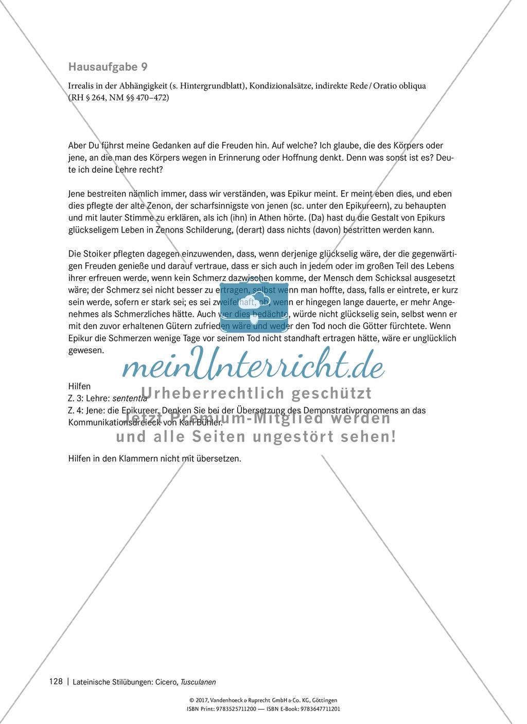 Lateinische Stilübungen: Cicero, Tusculanen Preview 18