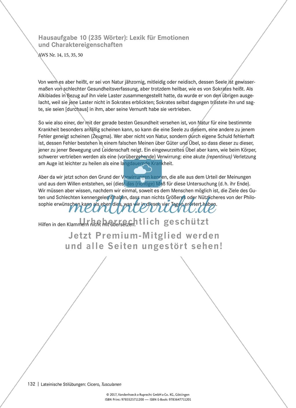 Lateinische Stilübungen: Cicero, Tusculanen Preview 22