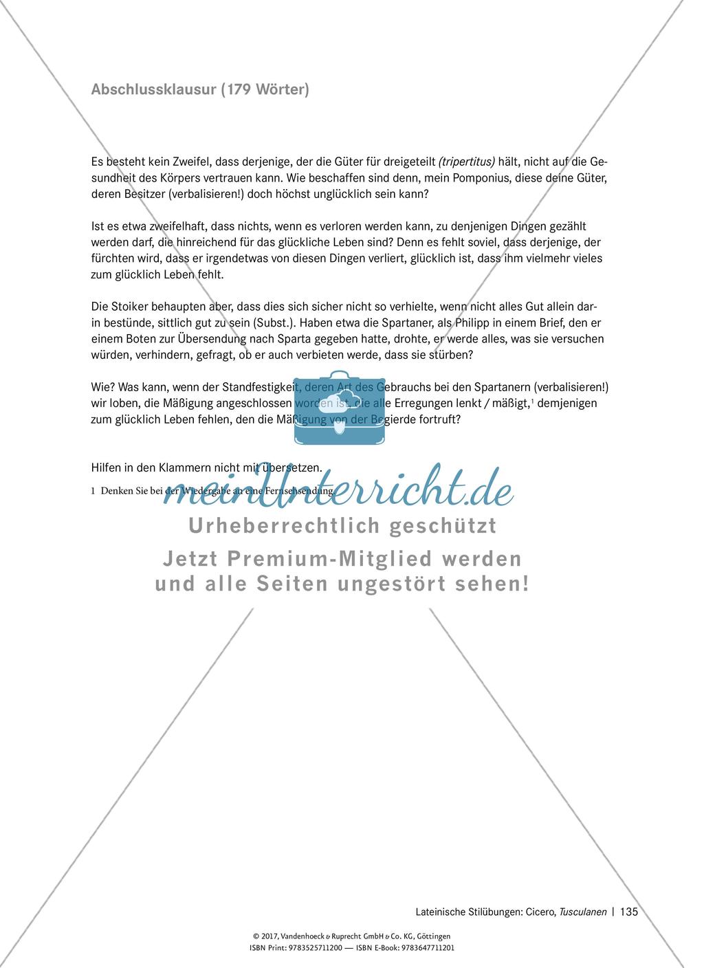 Lateinische Stilübungen: Cicero, Tusculanen Preview 25