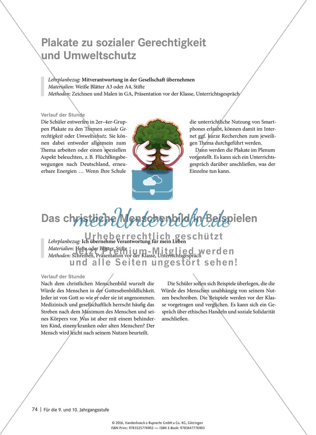 Vertretungsstunden: Klasse 9 und 10 Preview 10