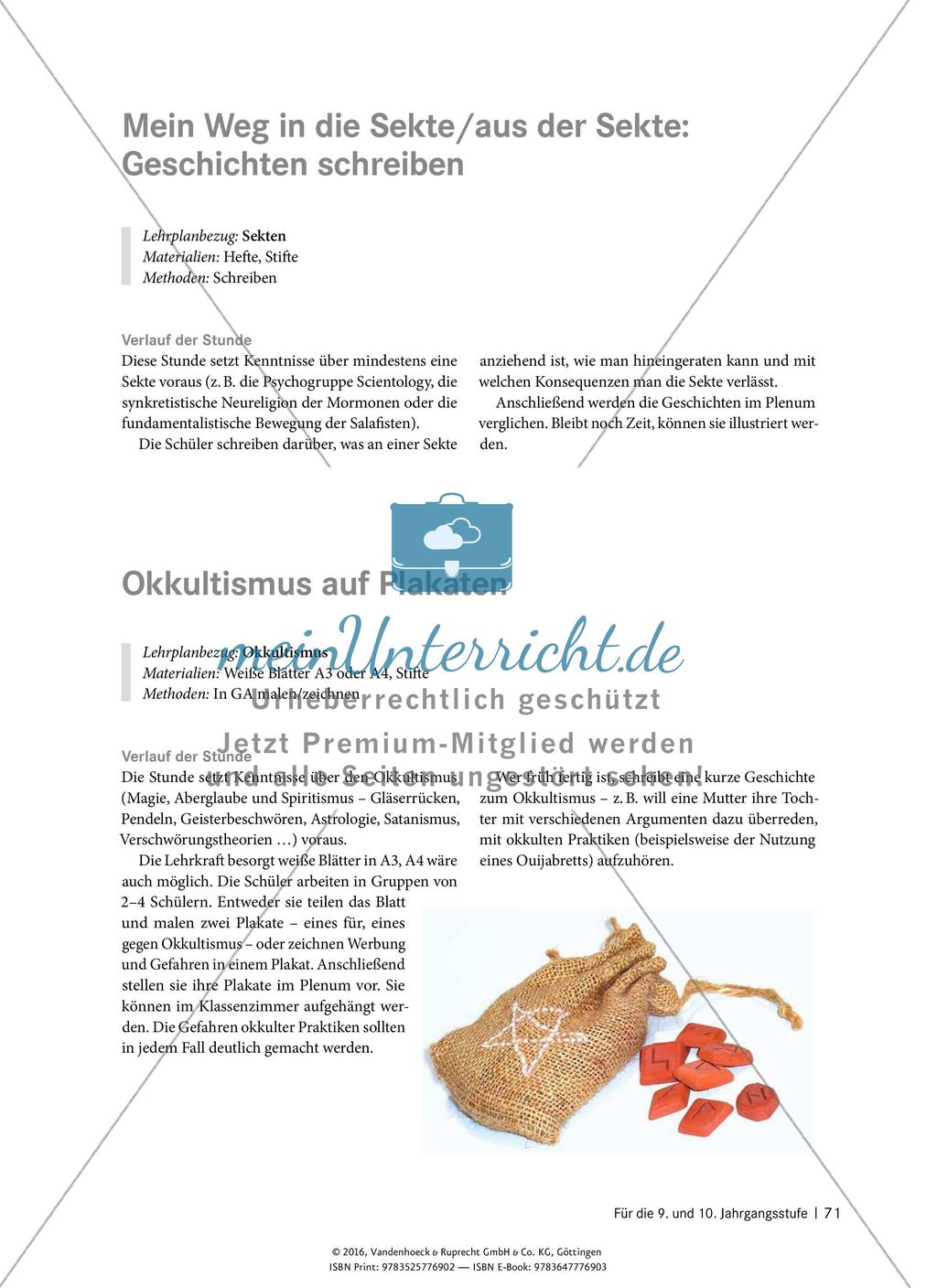 Vertretungsstunden: Klasse 9 und 10 Preview 7