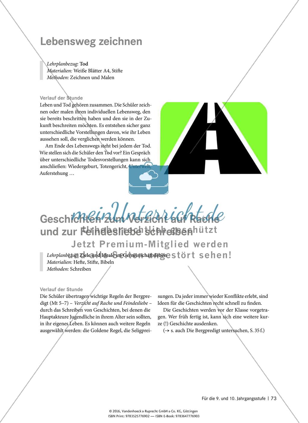 Vertretungsstunden: Klasse 9 und 10 Preview 9