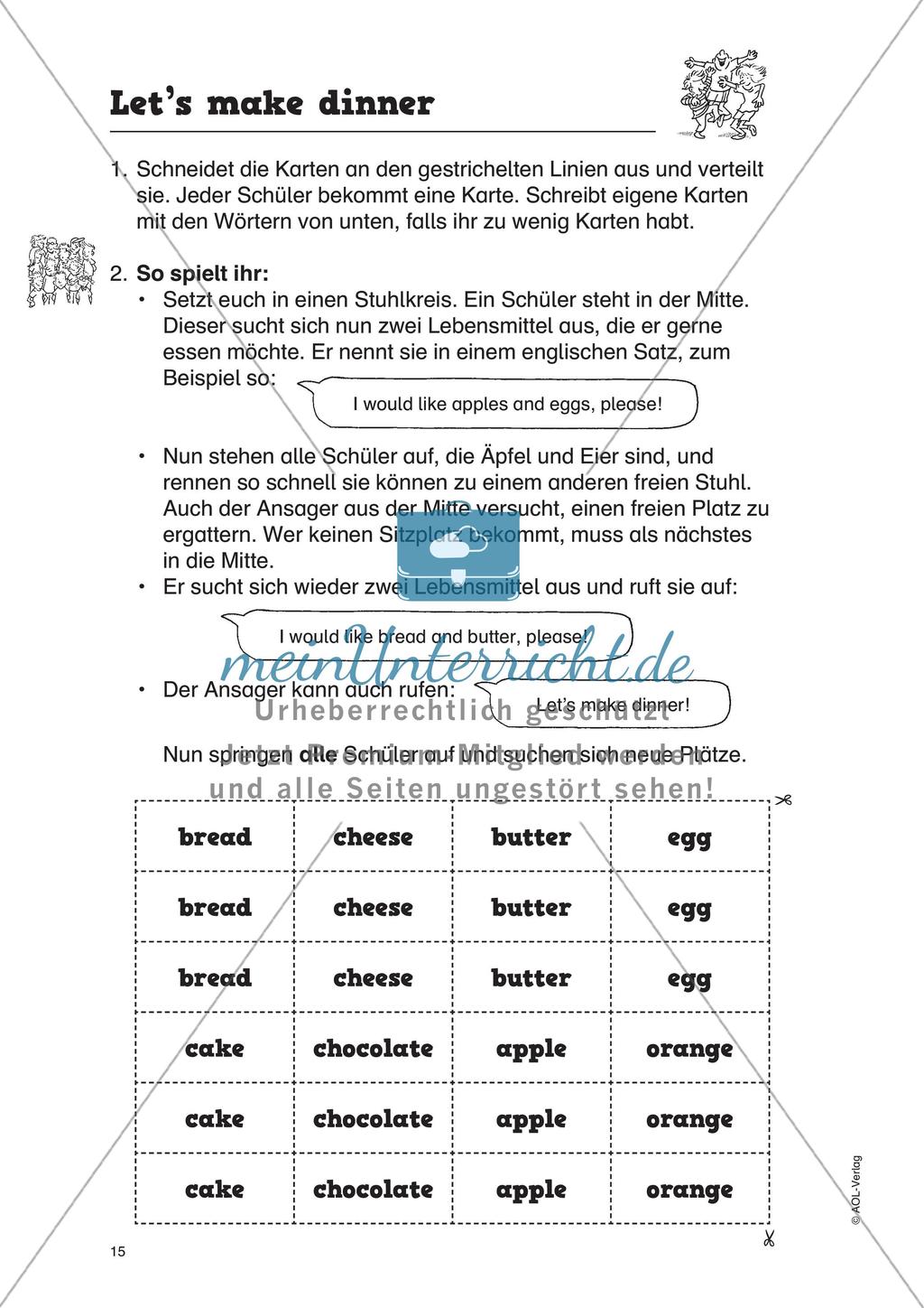 Vokabelspiele - Schwierigkeitsstufe 2 Preview 17