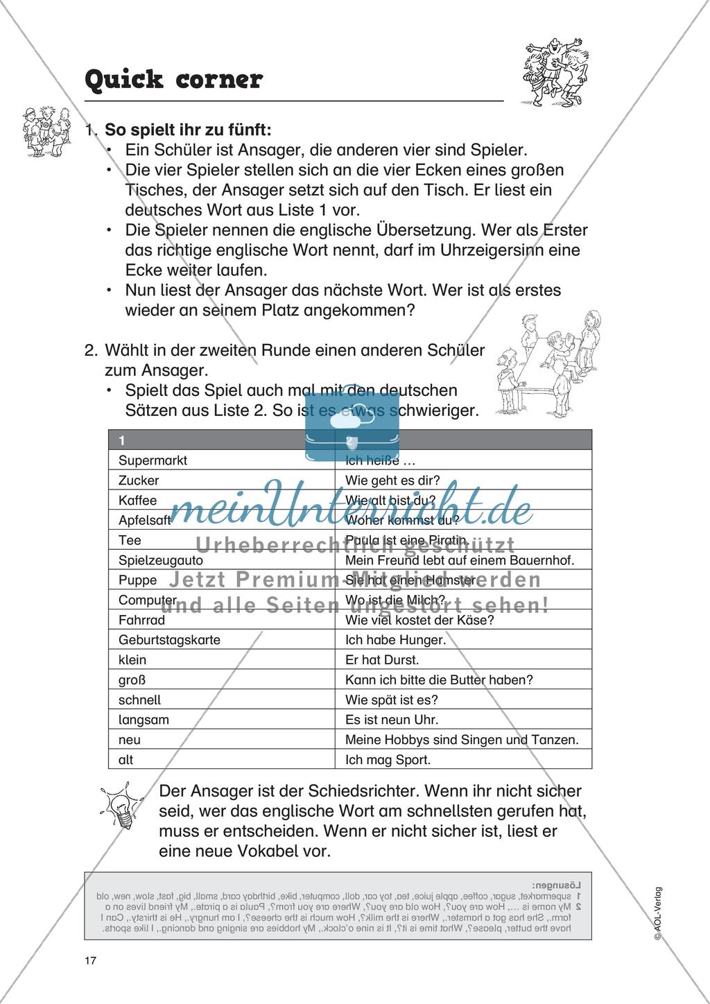 Vokabelspiele - Schwierigkeitsstufe 3 Preview 19