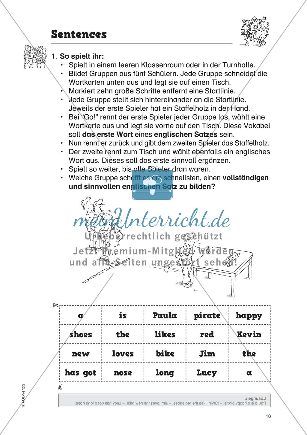 Vokabelspiele - Schwierigkeitsstufe 3 Preview 20