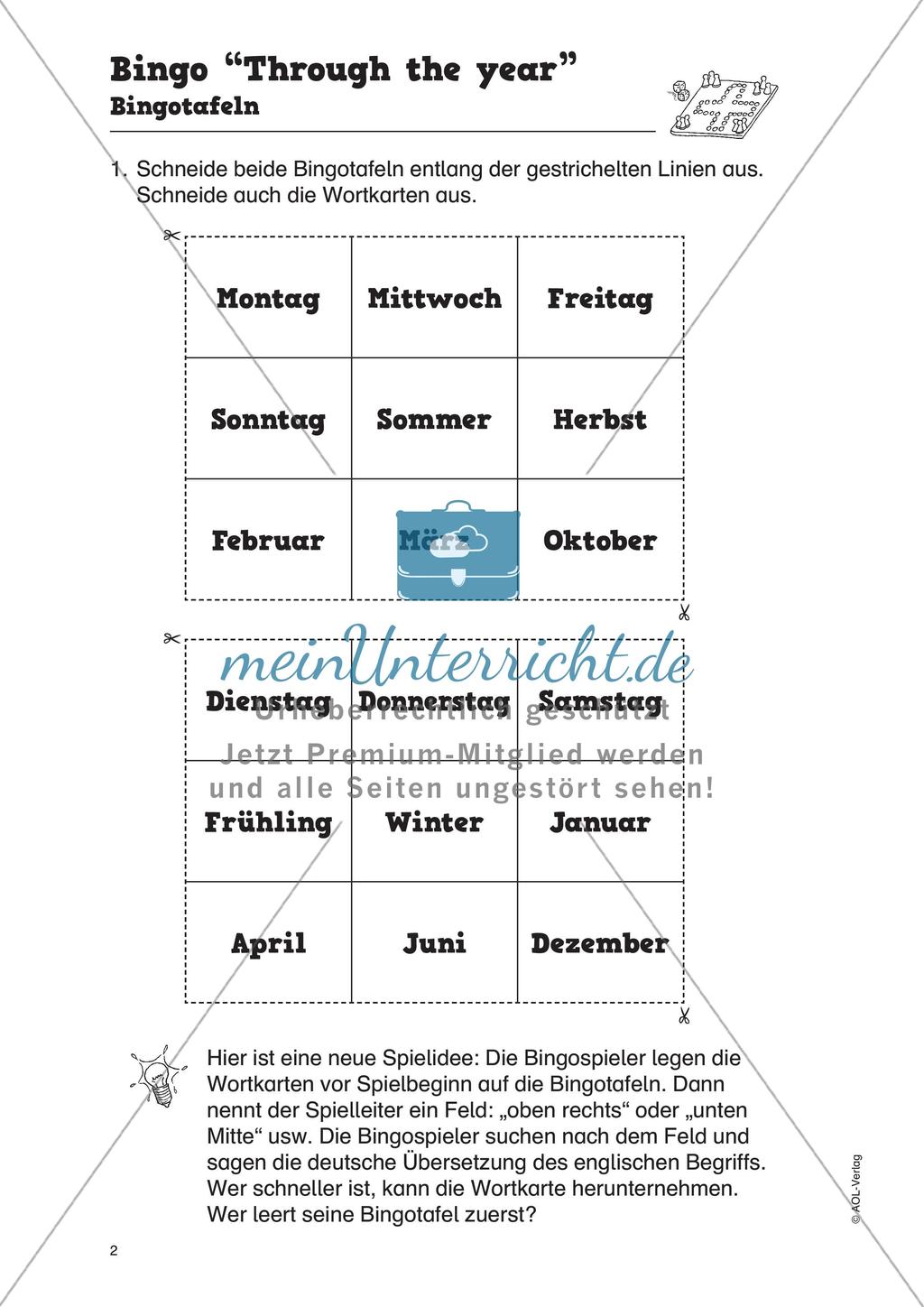 Vokabelspiele - Schwierigkeitsstufe 3 Preview 4