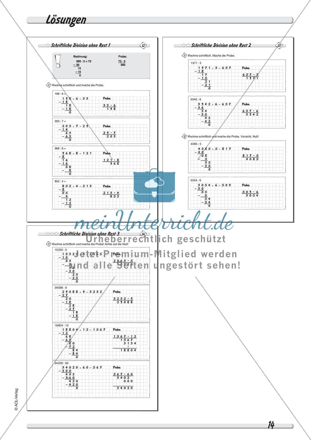 Dividieren: Differenzierte Übungsmaterialien Preview 16