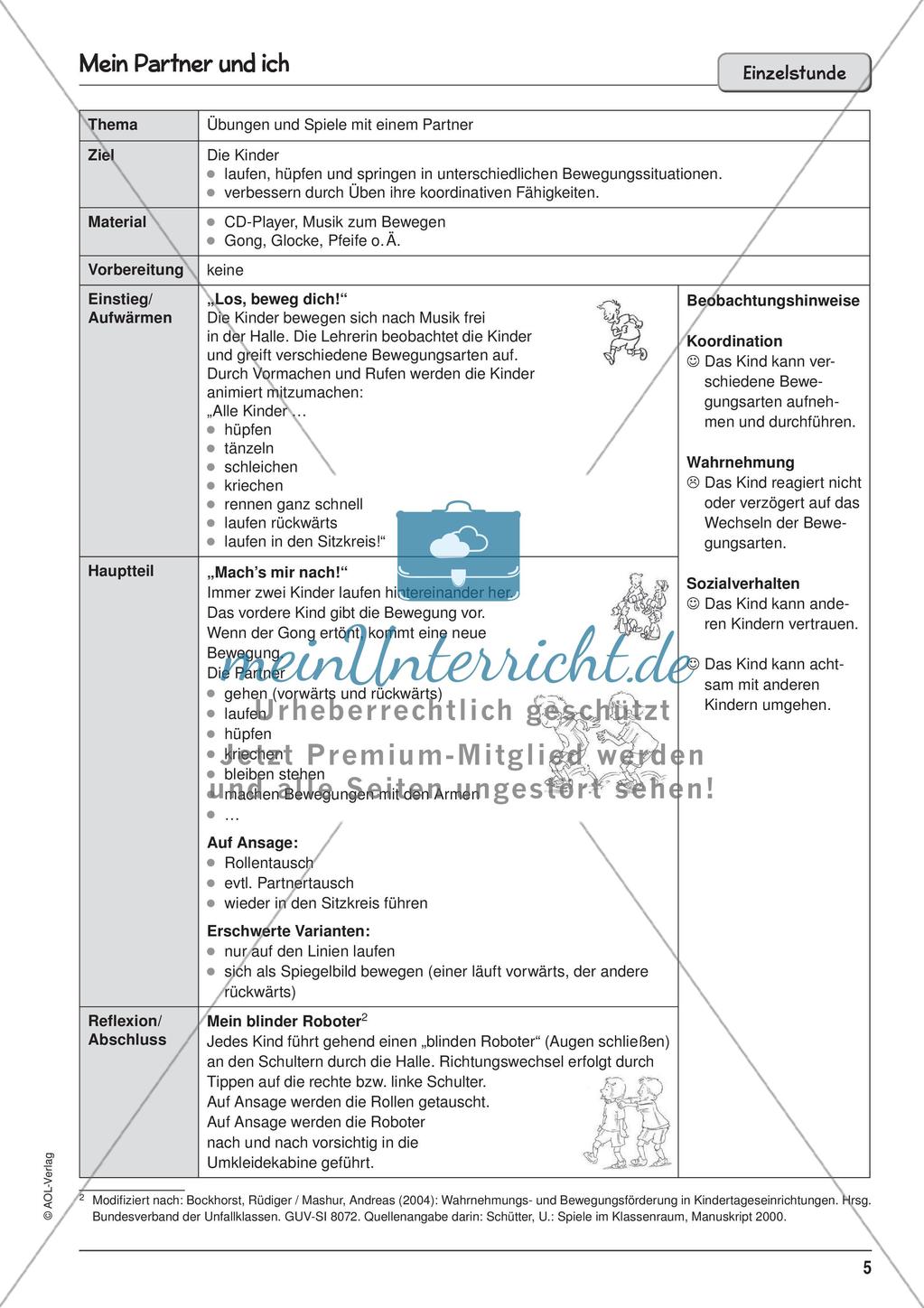 Erste Sportstunden im Anfangsunterricht Preview 7