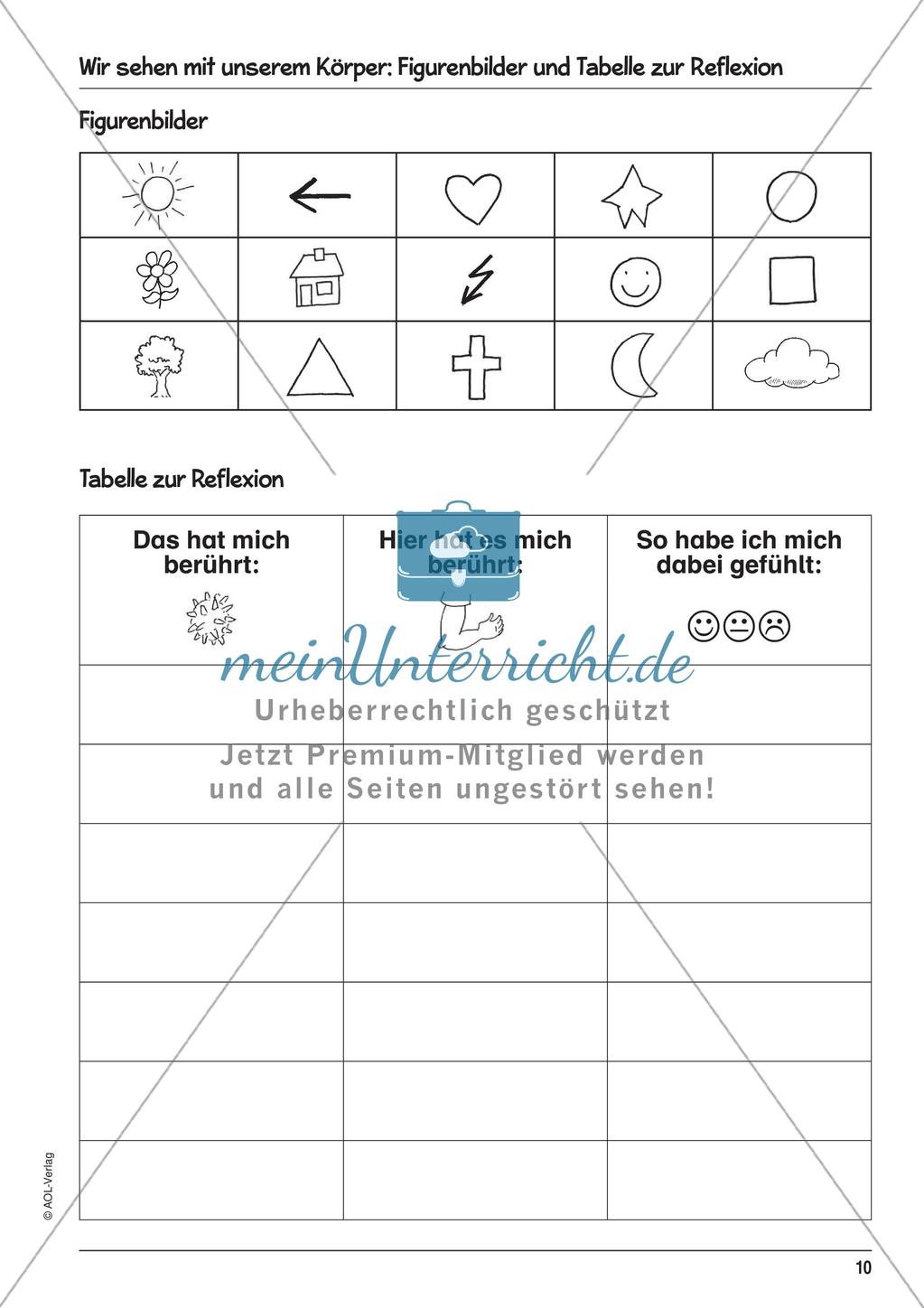 Unterrichtseinheit zu Körperwahrnehmung und Bewegung Preview 12