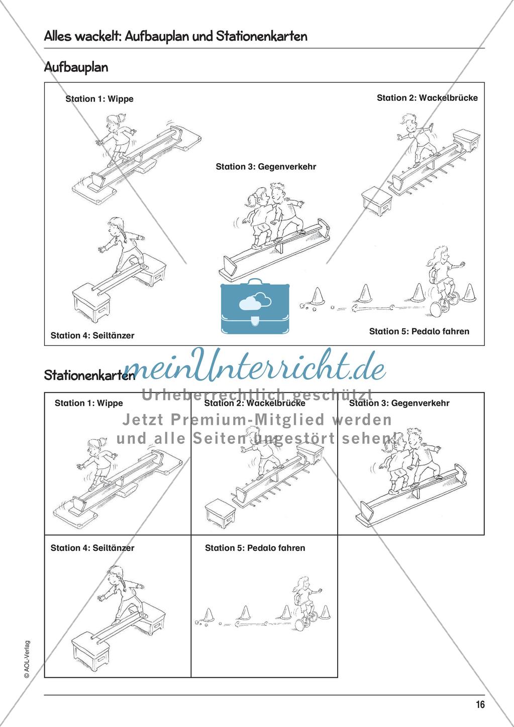 Unterrichtseinheit zu Körperwahrnehmung und Bewegung Preview 18