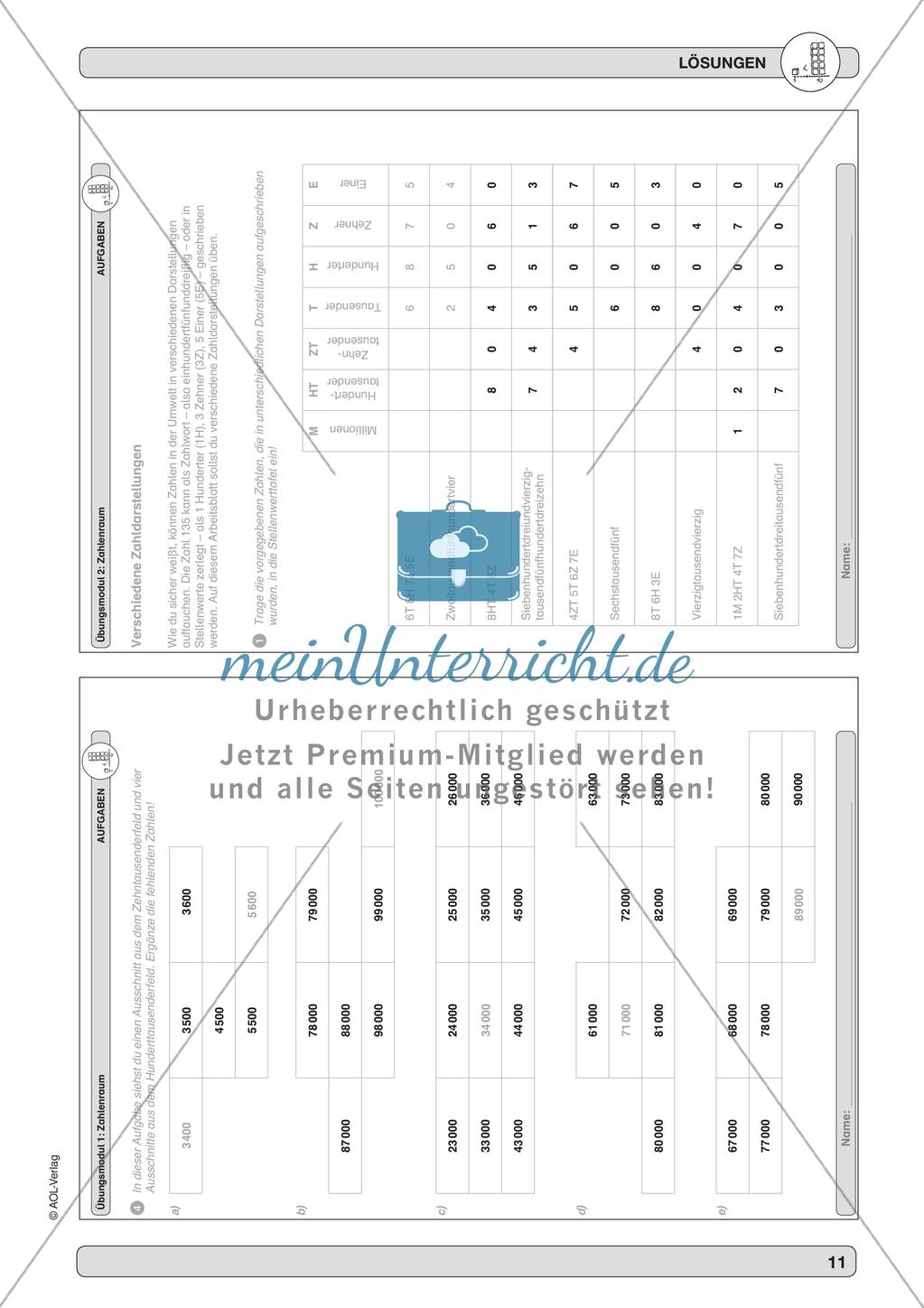 Training Grundfähigkeiten: Zahlenraum 1 Preview 13