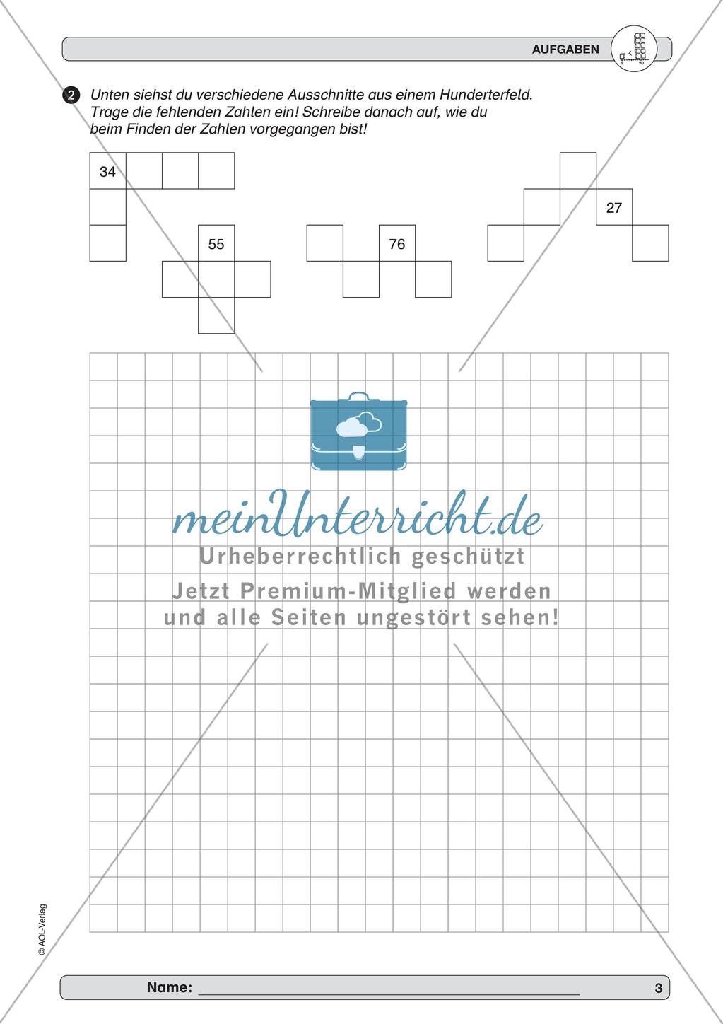 Training Grundfähigkeiten: Zahlenraum 1 Preview 5