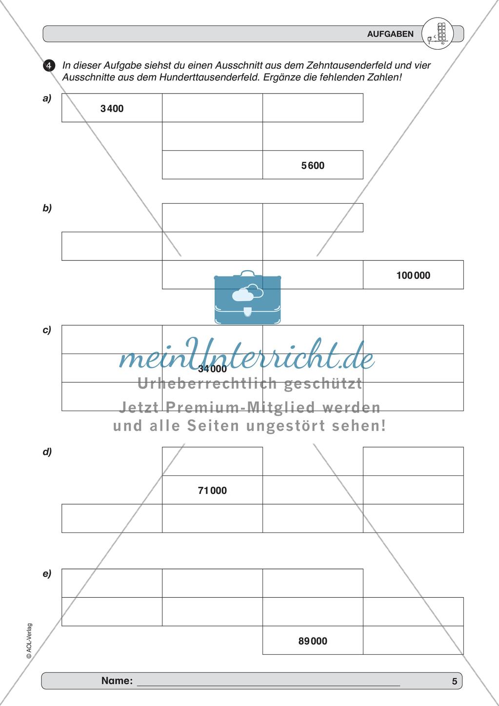 Training Grundfähigkeiten: Zahlenraum 1 Preview 7