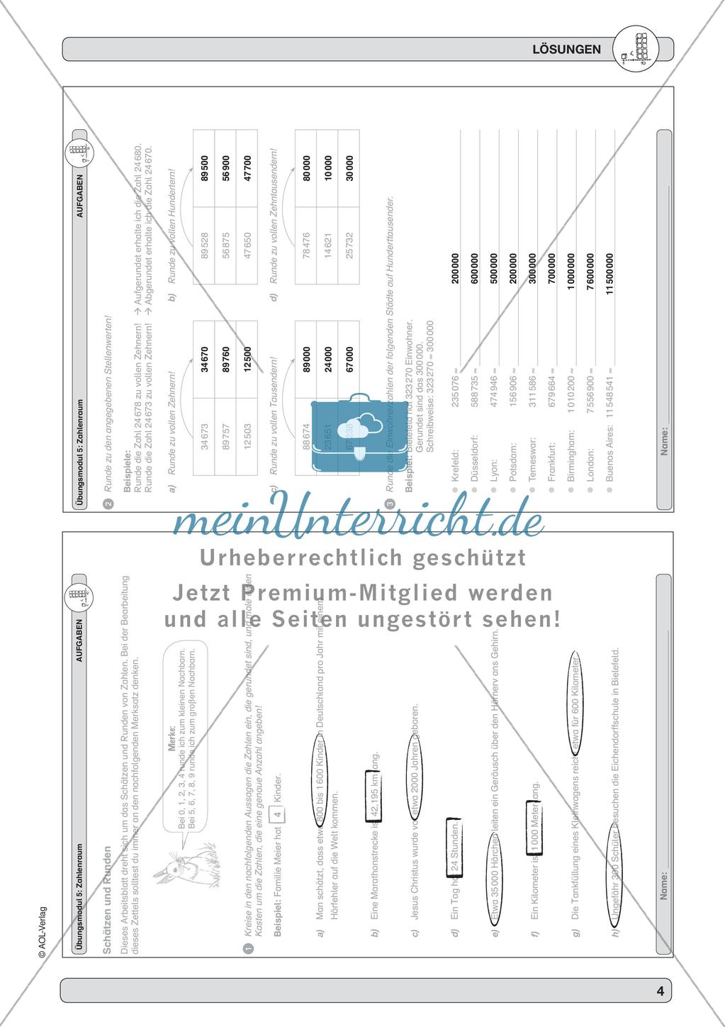 Training Grundfähigkeiten: Zahlenraum 3 Preview 6