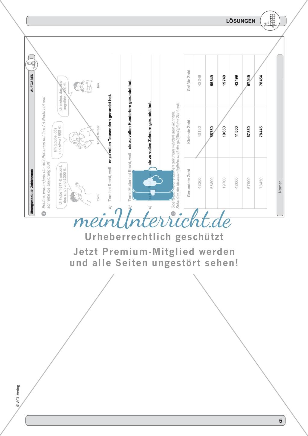 Training Grundfähigkeiten: Zahlenraum 3 Preview 7