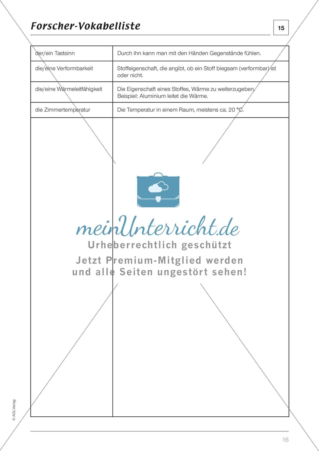 Forscherheft: Fachinhalte und Fachsprache erarbeiten Preview 18