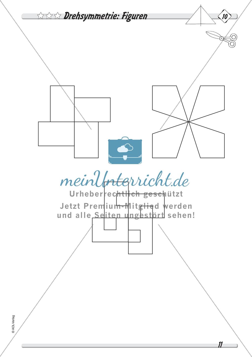 Symmetrie - Differenzierte Übungsmaterialien Preview 13
