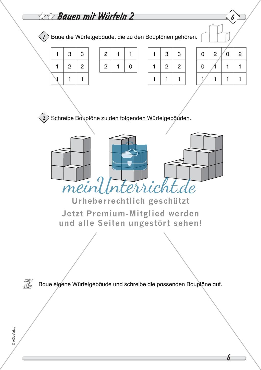 Geometrische Körper: Differenzierte Übungsmaterialien Preview 8