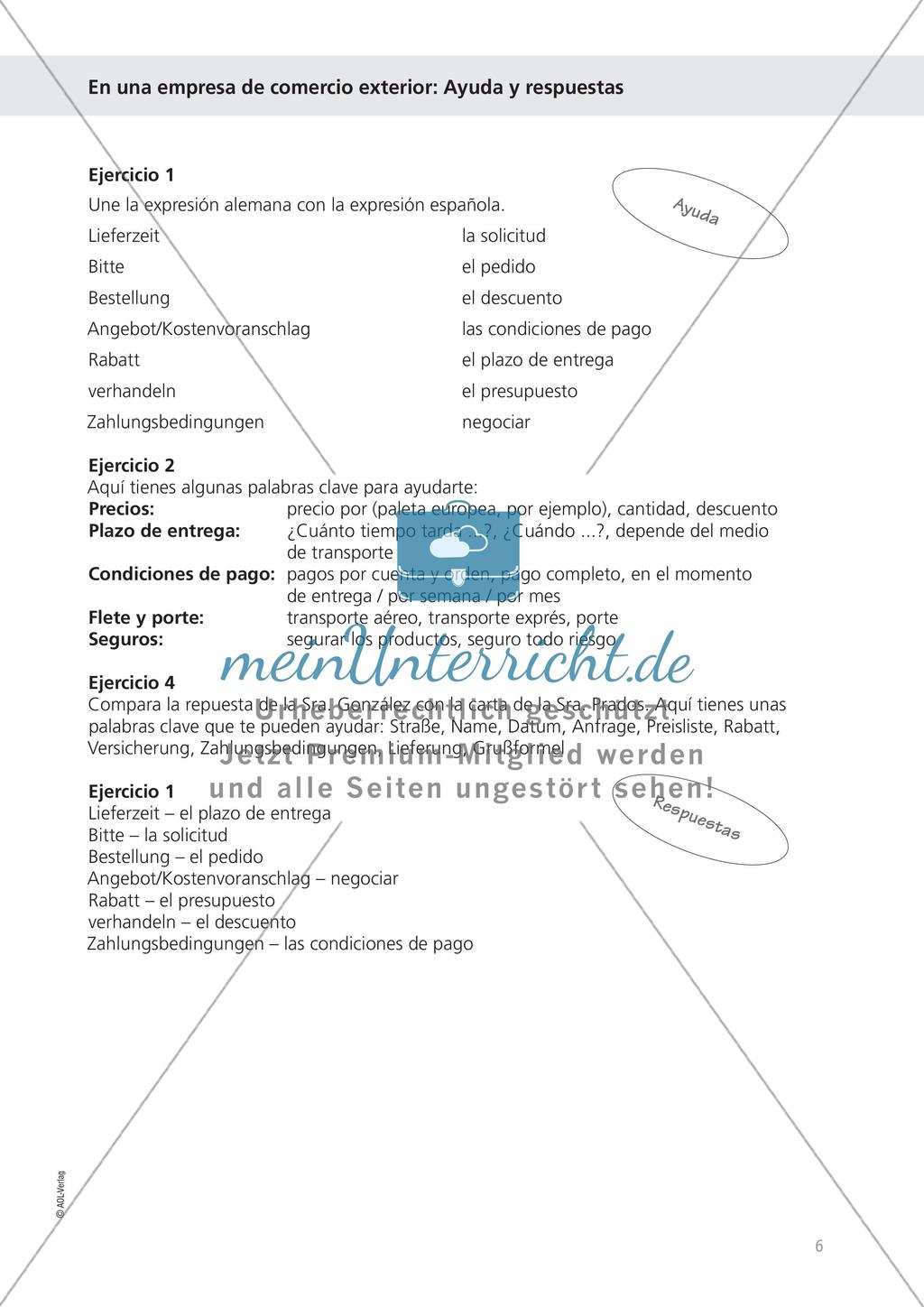 Themenspezifischen Wortschatz aufbauen: Handelskaufmann Preview 8