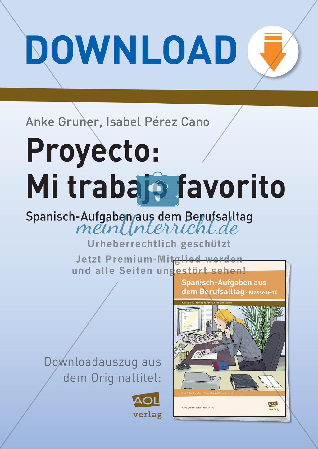 Projekt: Berufe kennenlernen und vorstellen Preview 1