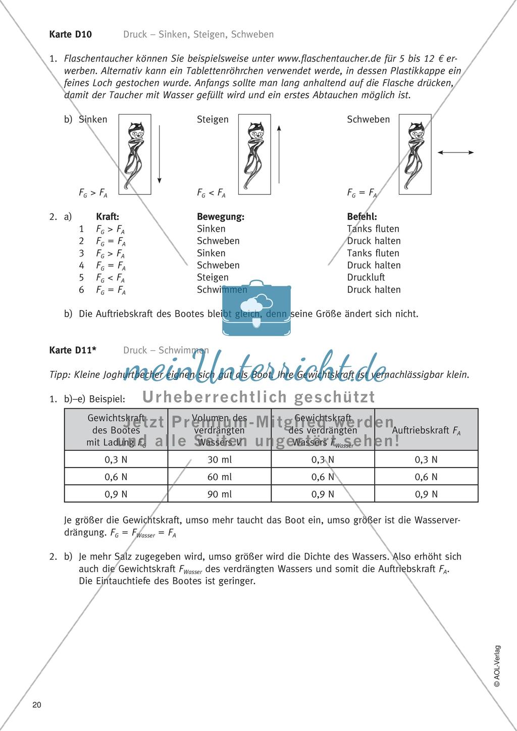 Physik selbst entdecken: Mechanik - Druck Preview 22