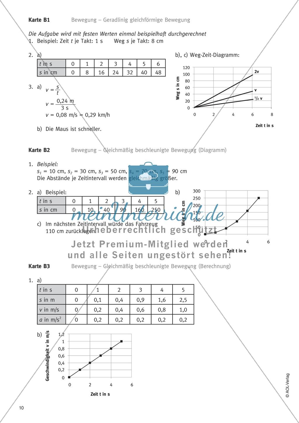 Physik selbst entdecken: Mechanik - Bewegung Preview 12