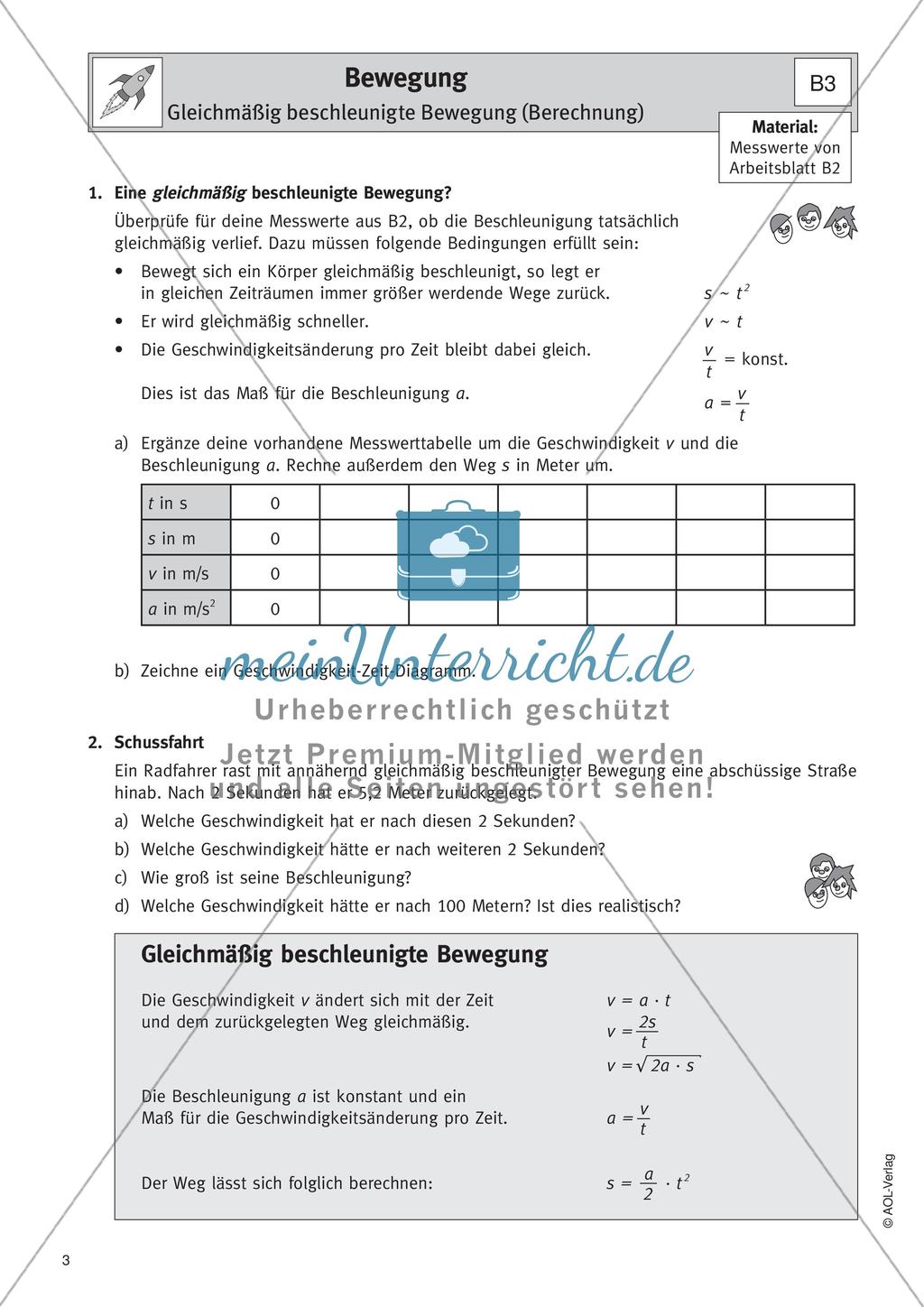 Physik selbst entdecken: Mechanik - Bewegung Preview 5