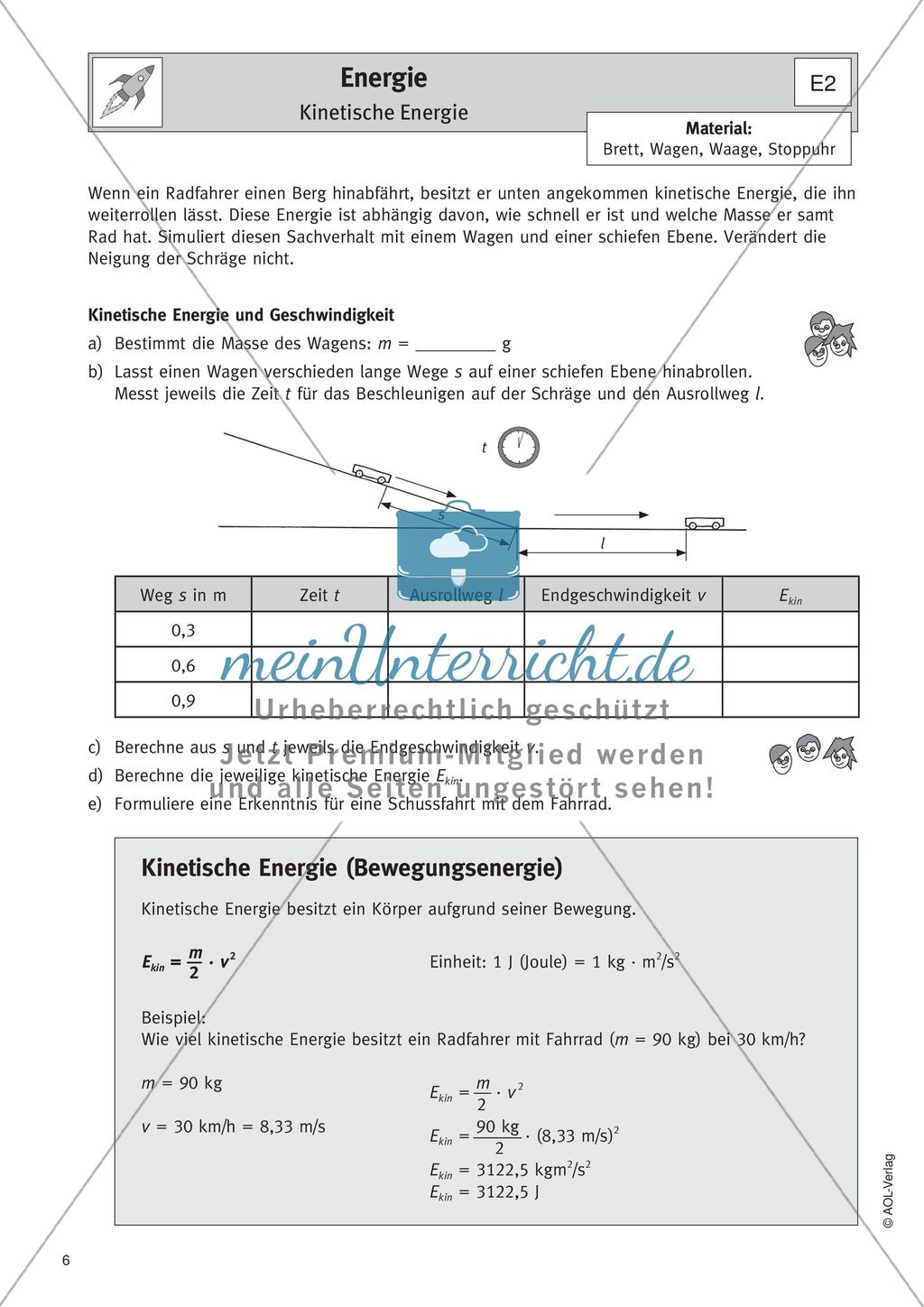 Physik selbst entdecken: Mechanik - Newtonsche Gesetze und Energie Preview 8
