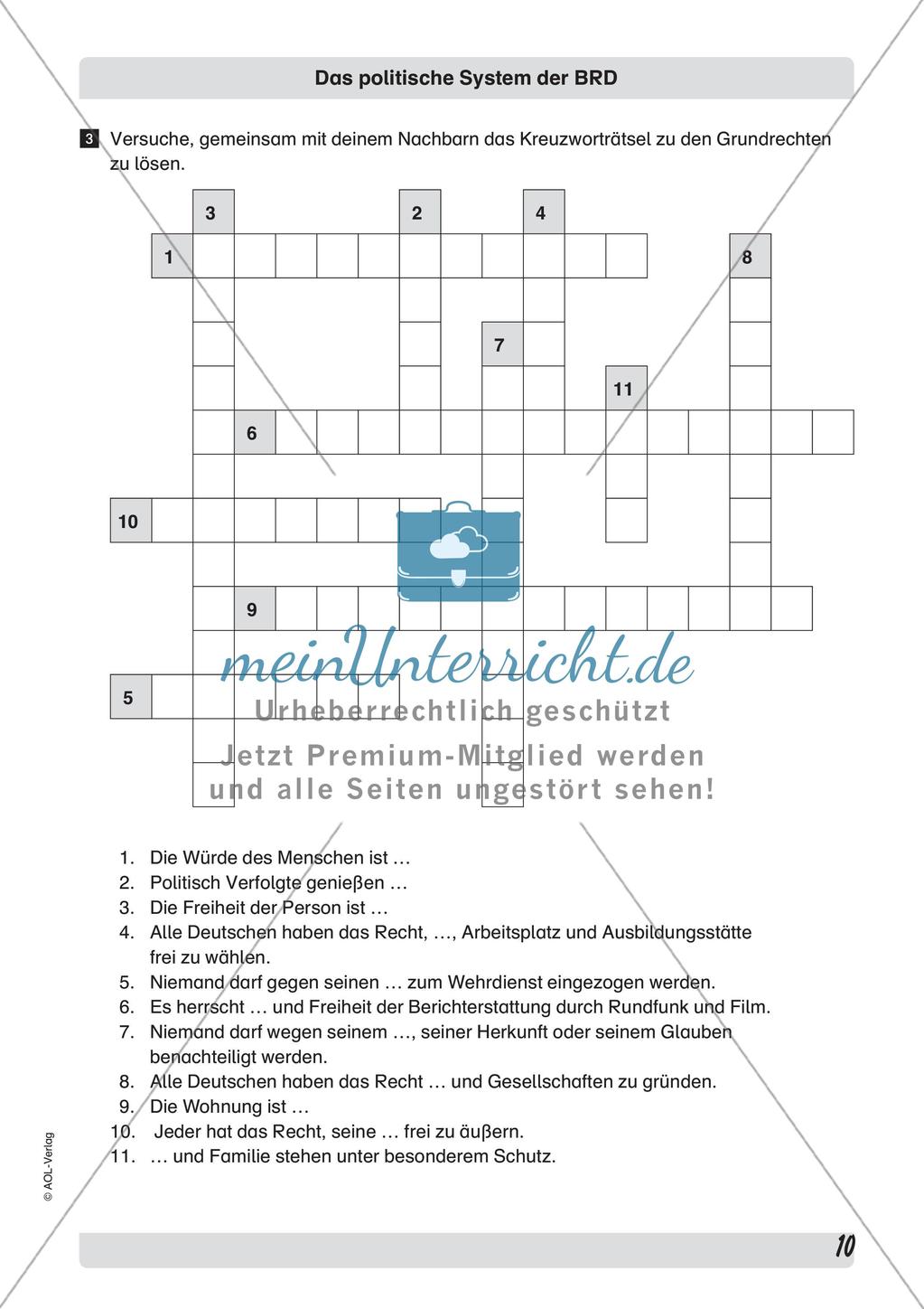 Einstieg in das Thema Demokratie Preview 12