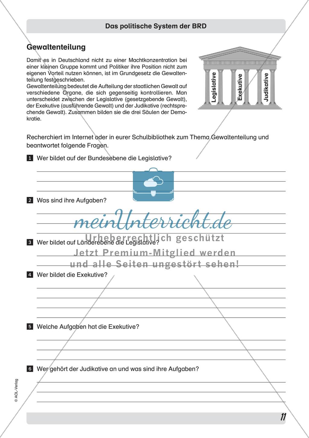 Einstieg in das Thema Demokratie Preview 13