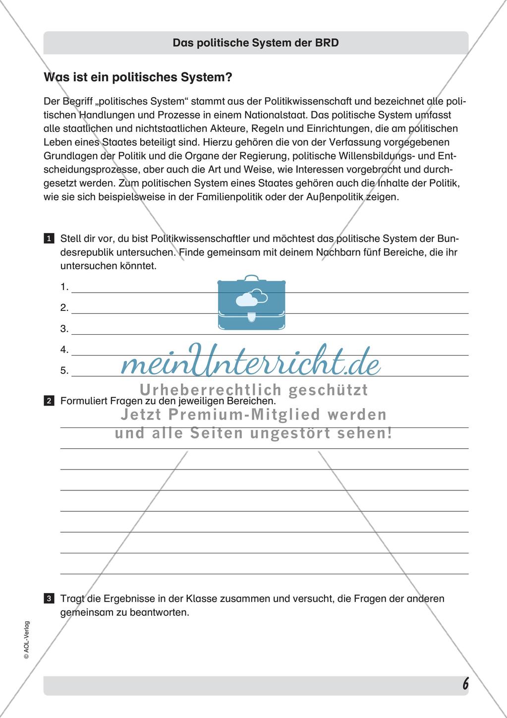 Einstieg in das Thema Demokratie Preview 8