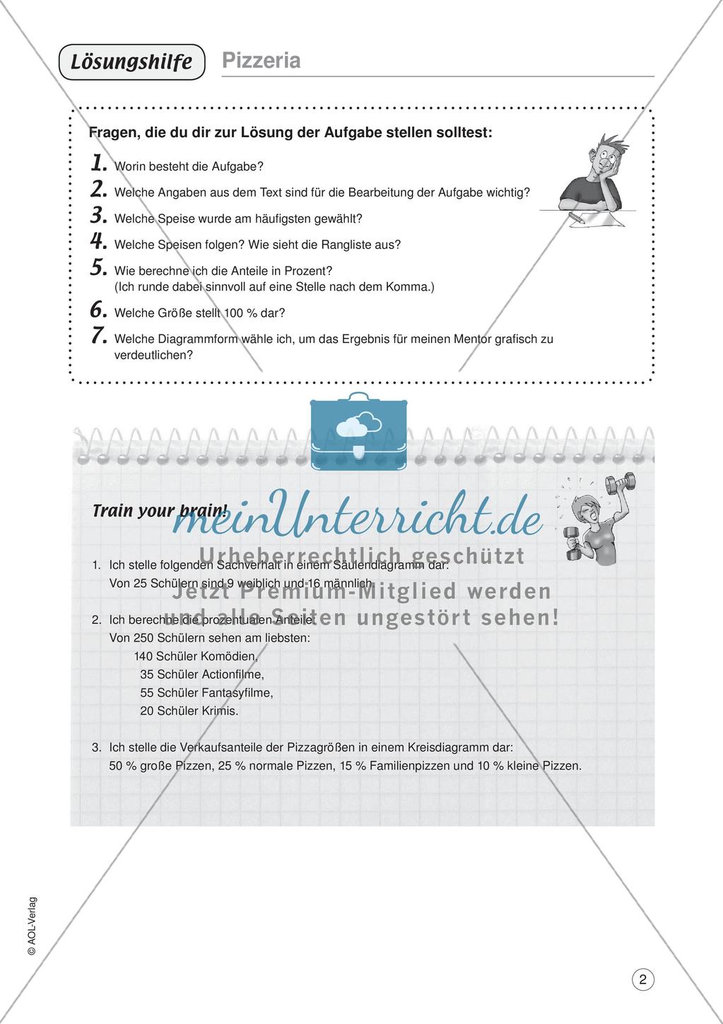 Mathe im Berufsalltag/Gastgewerbe: Bestellungen auswerten Preview 4