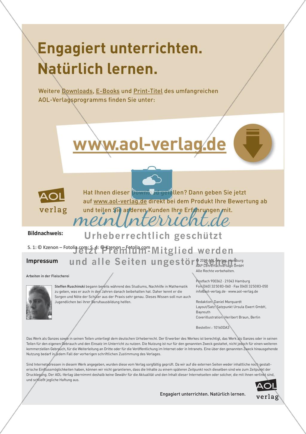 Mathe im Berufsalltag/Einzelhandel: Gewichtsangaben umrechnen Preview 9