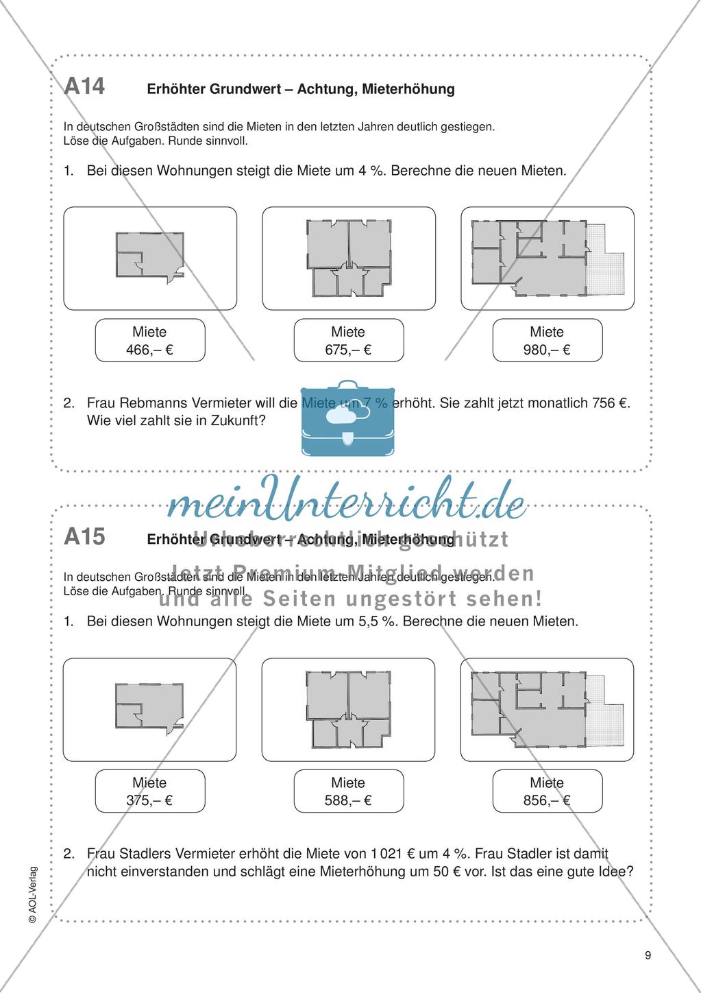 Freiarbeit: Prozentrechnen Preview 11