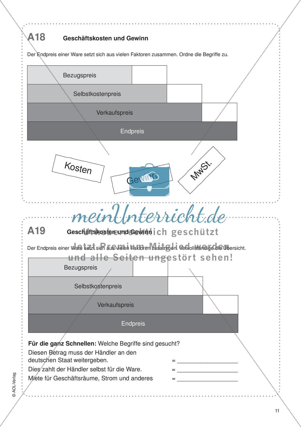 Freiarbeit: Prozentrechnen Preview 13