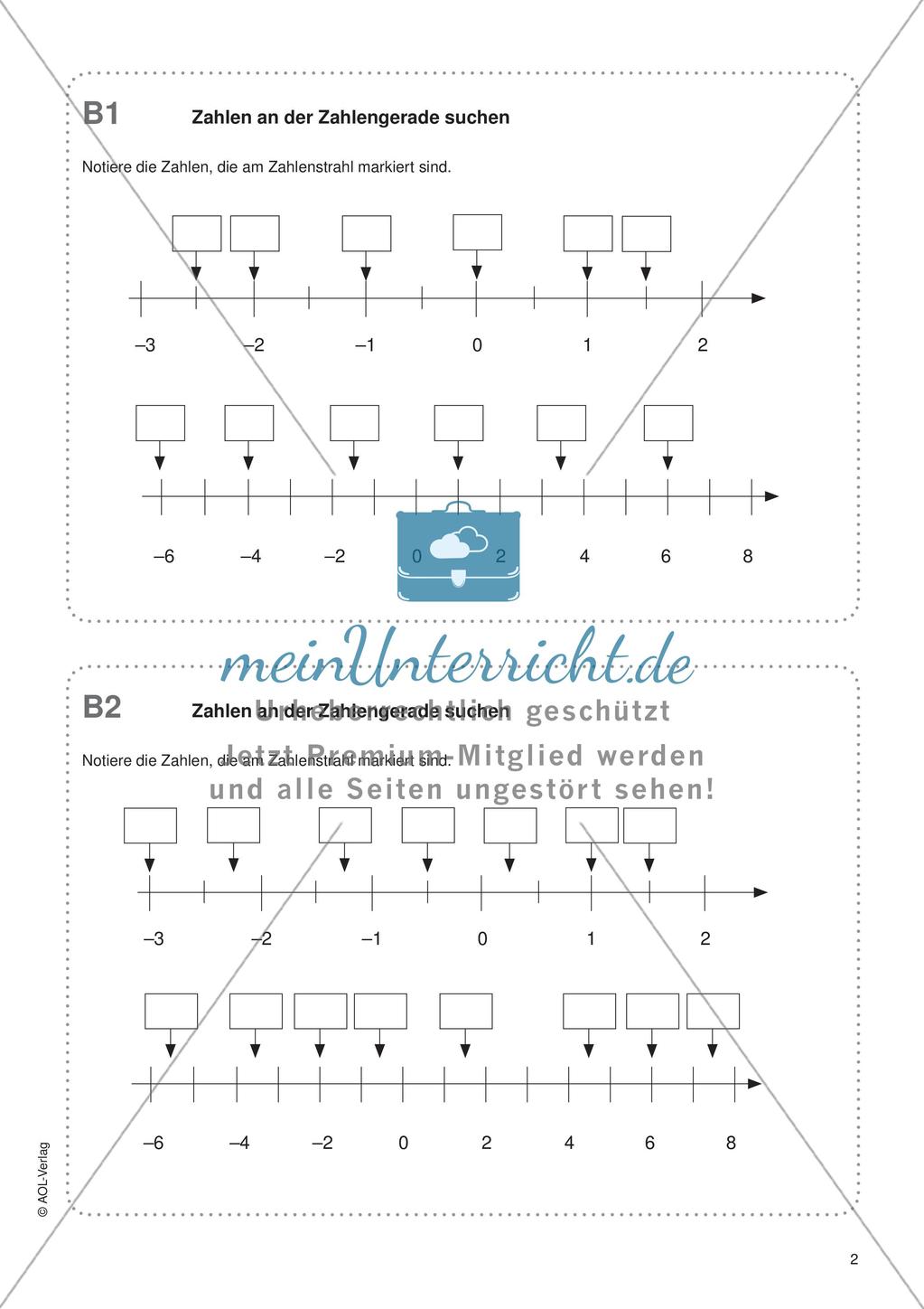 Freiarbeit: Rationale Zahlen Preview 4