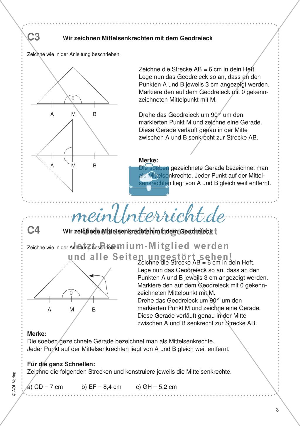 Freiarbeit: Zeichnen und Berechnen von Flächen Preview 5