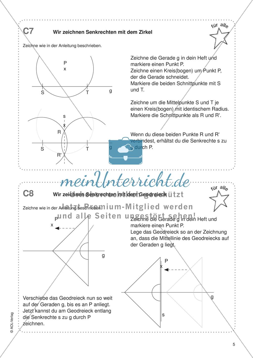 Freiarbeit: Zeichnen und Berechnen von Flächen Preview 7
