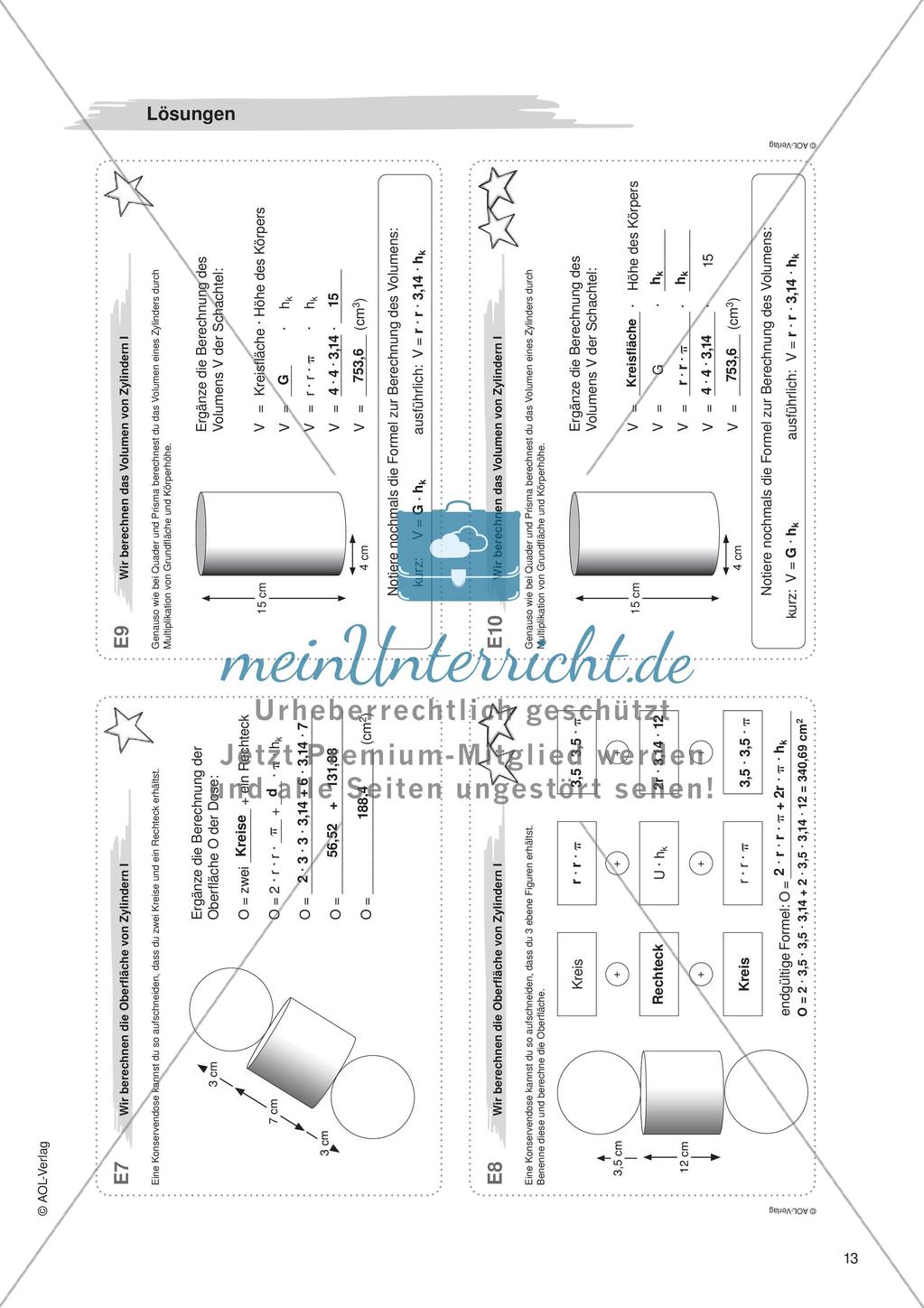 Freiarbeit: Geometrische Körper Preview 15