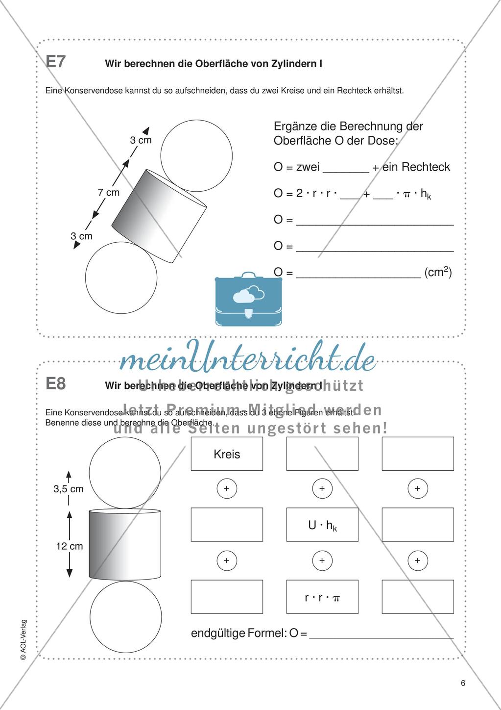 Freiarbeit: Geometrische Körper Preview 8