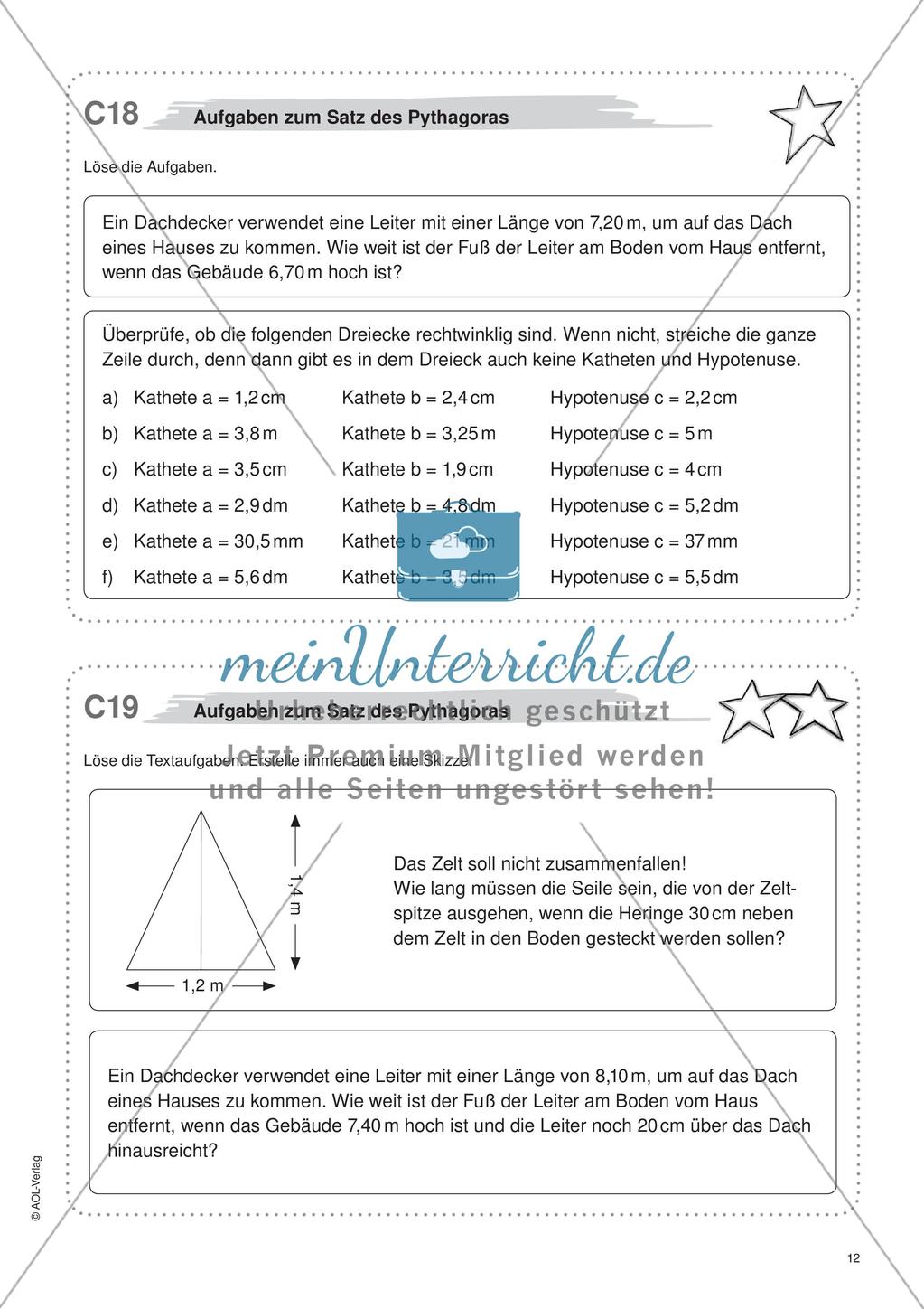 Freiarbeit: Geometrische Flächen Preview 14