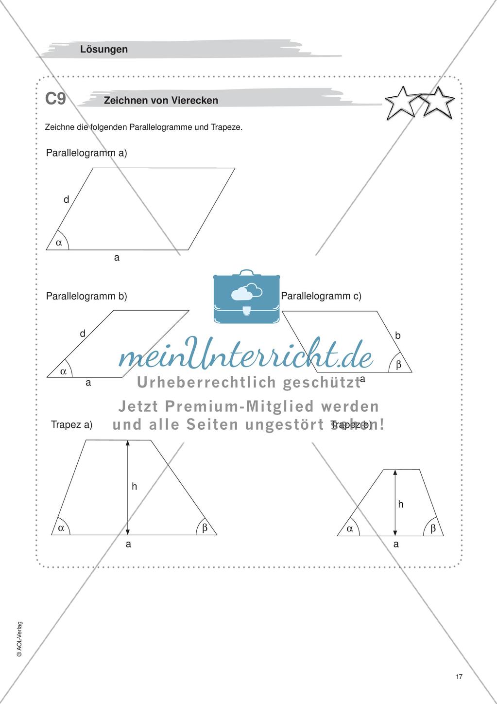 Freiarbeit: Geometrische Flächen Preview 19