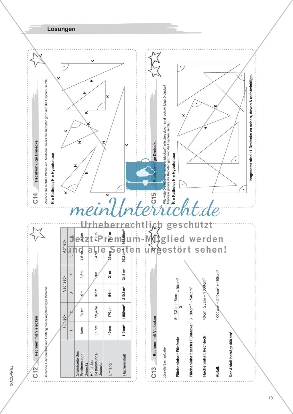Freiarbeit: Geometrische Flächen Preview 21