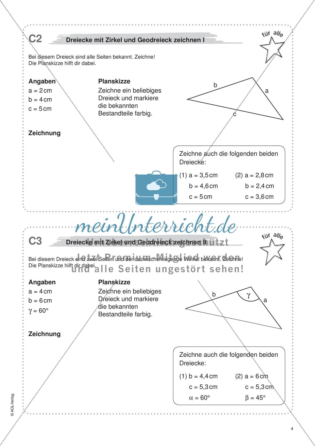 Freiarbeit: Geometrische Flächen Preview 6